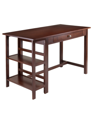 Velda Writing Desk Walnut - Winsome