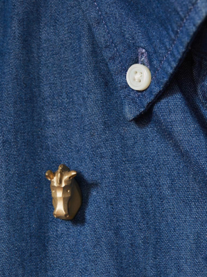 Brass Horse Pin