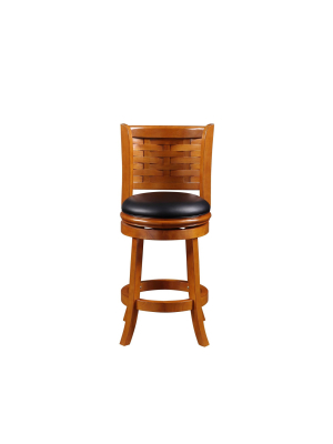 24" Sumatra Swivel Counter Height Barstool - Boraam