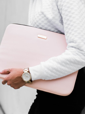 Blush Pink Laptop Sleeve