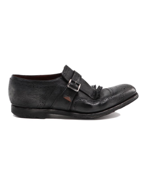 Church's Fringed Strap Loafers