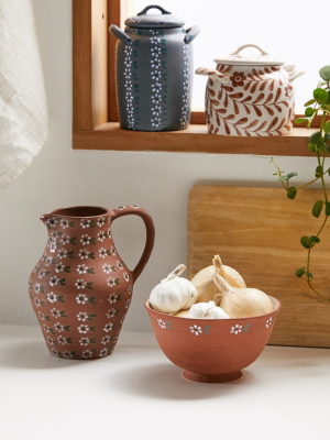 Canyon Daisies Ceramic Bowl