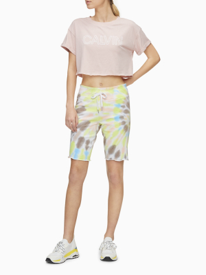 Performance Tie-dye High Rise Shorts