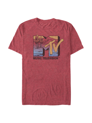 Men's Mtv South Utah Logo T-shirt