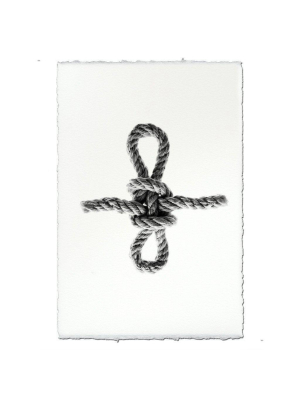 Sheepshank Knot Framed Art