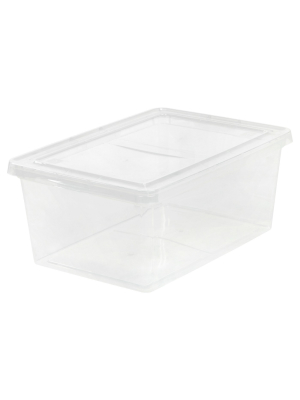 Iris 12pk 17qt Plastic Storage Bin