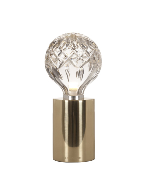 Crystal Bulb Table Lamp