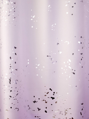 Splatter Shower Curtain Purple - Skl Home