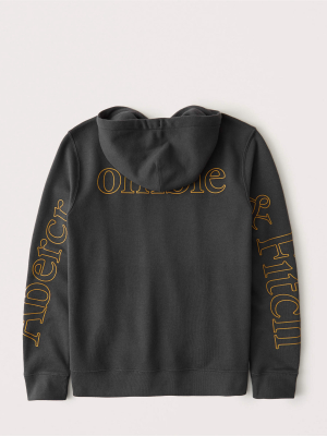 Exploded Logo Hoodie