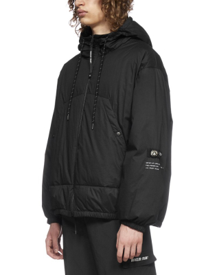 Moncler X Fragment Hiroshi Fujiwara Logo Printed Down Jacket