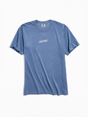 Voter Embroidered Tee
