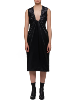 Fluid Satin Dress (575336va6n0-black)