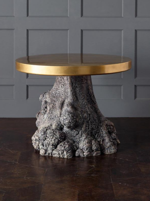 Tree Trunk Table
