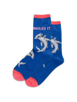 Women's Nailed It Crew Socks