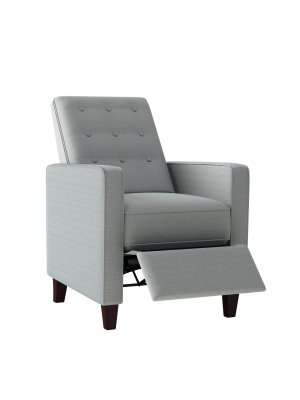 Nya Button Tufted Pushback Accent Chair - Prolounger