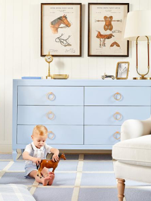 Cait Kids: Horse Reigns Patent Print