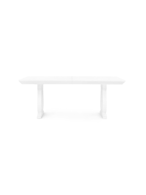 Porto Dining Table, White