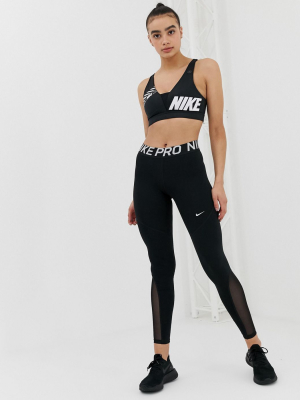 Nike Pro Training Leggings In Black