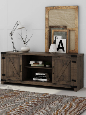 Cache Media Console Table Dark Oak - Rst Brands