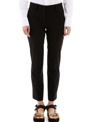 Prada Cropped Tailored Trousers