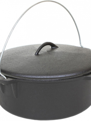 Cajun Classic 16-quart Seasoned Cast Iron Dutch Oven Gl10490s