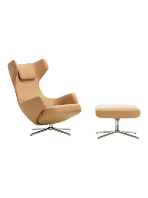 Grand Repos Chair And Ottoman