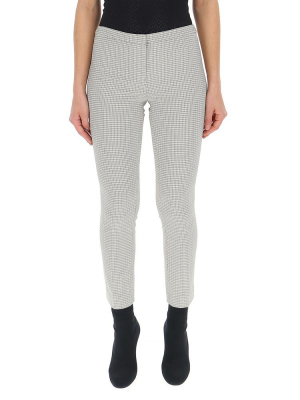 Theory Houndstooth Cigarette Trousers