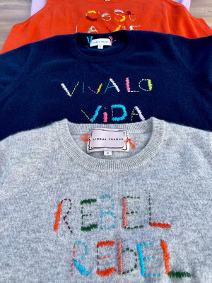 "viva La Vida" Short Sleeve Sweater