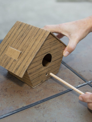 Diy Bird House Log Cabin