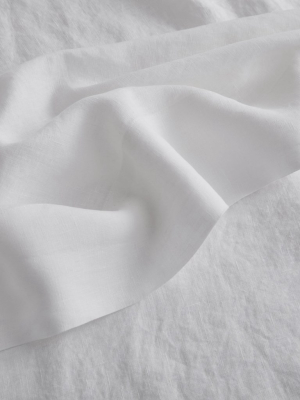 French Linen Sheet Set - Snow