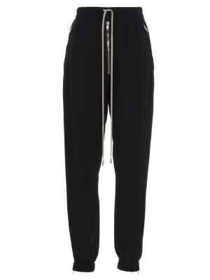 Rick Owens Drawstring High-rise Pants