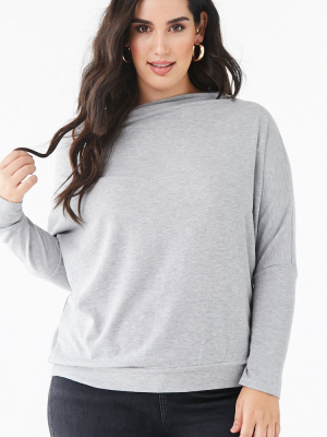 Plus Size Versatile Dolman Top