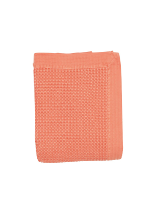 C&f Home Coral King Vintage Dyed Blanket