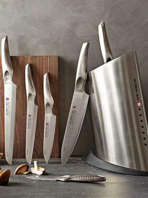 Global Sai 7-piece Knife Block Set