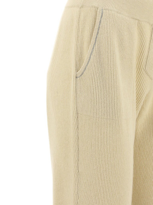 Brunello Cucinelli Drawstring Knitted Pants