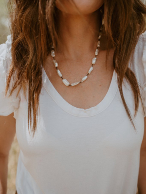 Jacey Necklace | Fresh Water Pearl
