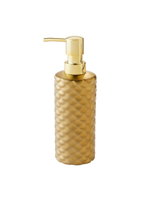 Vern Yip Gold Koi Lotion/soap Dispenser Gold - Skl Home