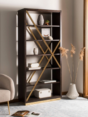 Castille Oak Bookcase - Safavieh