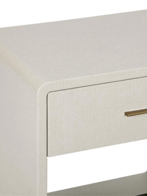 Alma Bedside Chest In Sand