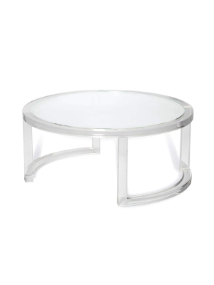 Interlude Home Ava Round Cocktail Table