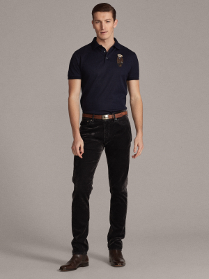 Slim Fit Stretch Velvet Jean