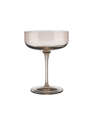 Fuum Champagne Saucer Glass (set Of 4)