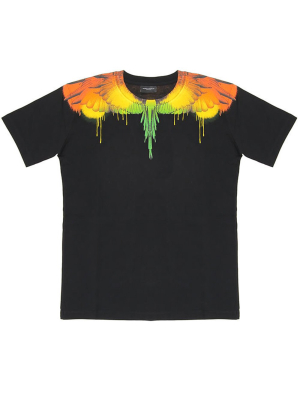 Marcelo Burlon County Of Milan Kids Wings Printed T-shirt