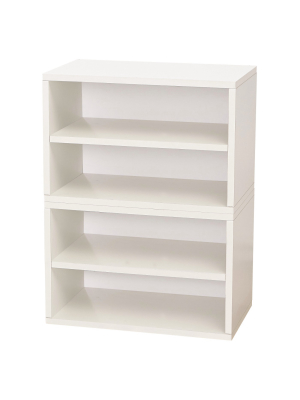 Way Basics Florence Eco Storage Bookcase And Modular Shelving White