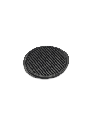 Nordic Ware Pro Cast Flattop Reversible Round Grill Griddle, 12-inch