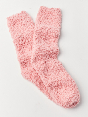 Plush Teddy Slipper Sock