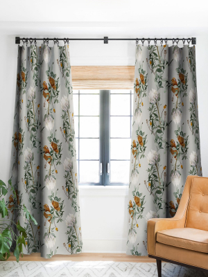 Iveta Abolina Helaine Single Panel Blackout Window Curtain By Deny Designs.