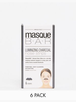 Masquebar Charcoal Nose Strips X6