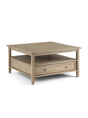 36" Norfolk Square Coffee Table - Wyndenhall