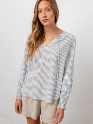 Caterina Top - Bergen Stripe